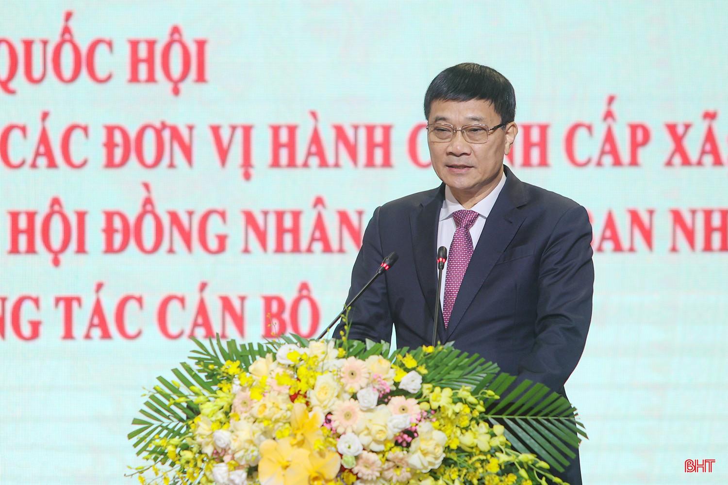 Phó Chủ tịch Quốc hội Vũ Hồng Thanh phát biểu chỉ đạo tại buổi lễ. bqbht_br_aimg-9905.jpg