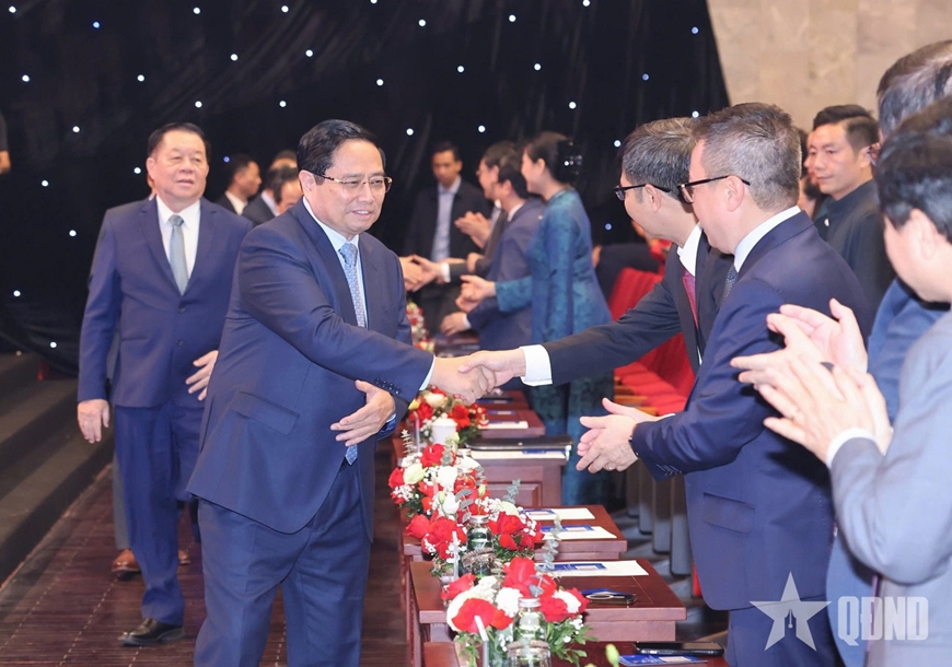 Thủ tướng Phạm Minh Chính dự Lễ trao Giải thưởng toàn quốc về thông tin đối ngoại lần thứ XI