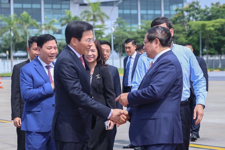 Thủ tướng lên đường dự Hội nghị Thượng đỉnh BRICS mở rộng và hoạt động song phương tại Brazil- Ảnh 2. Thủ tướng lên đường dự Hội nghị Thượng đỉnh BRICS mở rộng và hoạt động song phương tại Brazil- Ảnh 2.