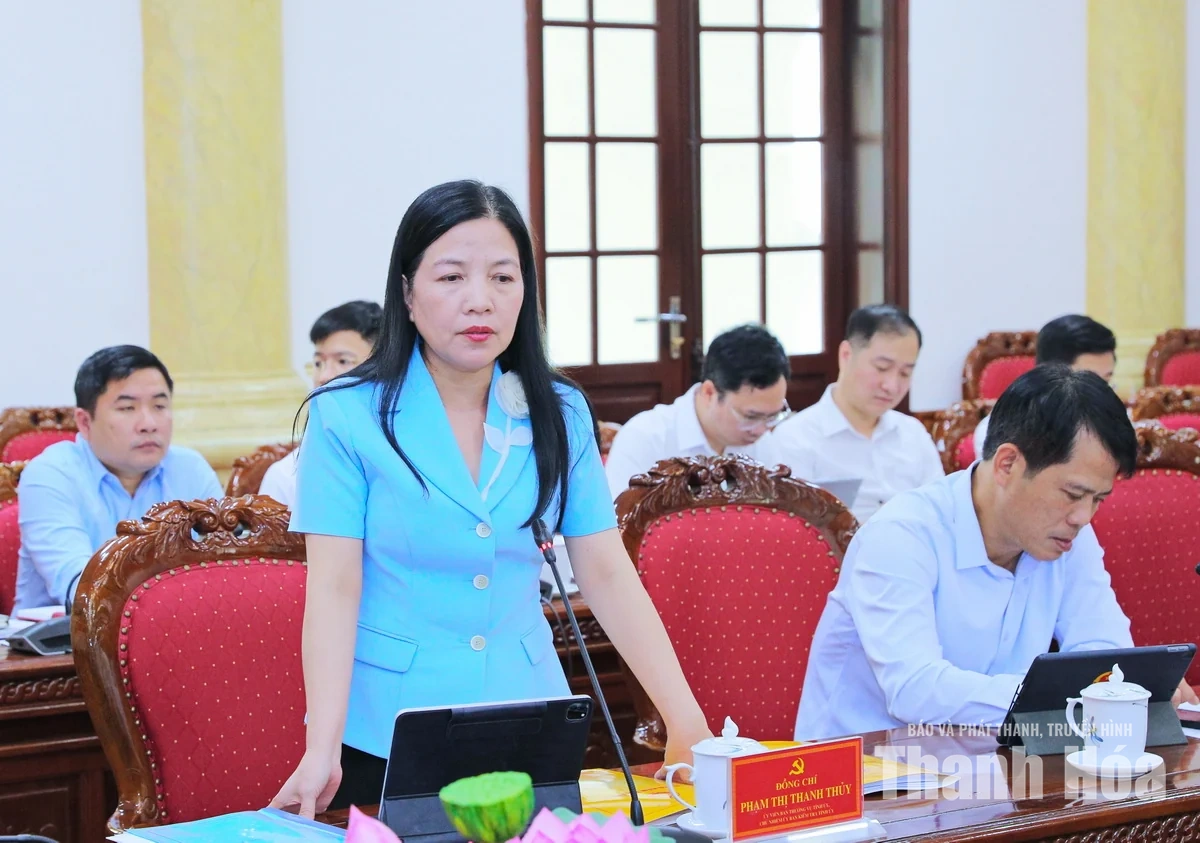 Ban Thường vụ Tỉnh ủy thống nhất nhiều chủ trương quan trọng tạo nền tảng cho giai đoạn phát triển mới của tỉnh