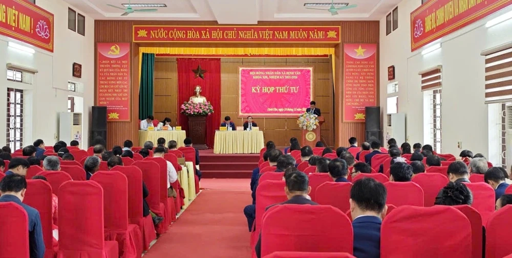 Năm 2025, x&atilde; Định T&acirc;n c&oacute; 23/23 chỉ ti&ecirc;u chủ yếu đạt v&agrave; vượt kế hoạch