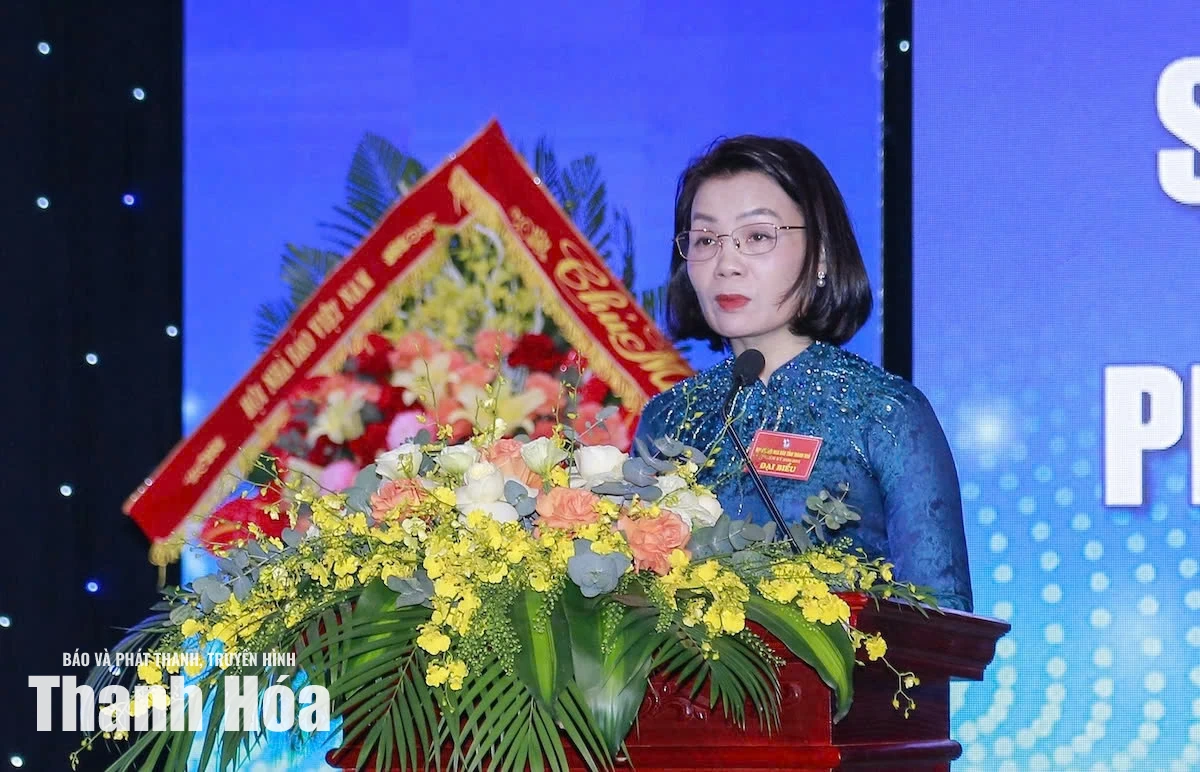 Đại hội Hội Nhà báo tỉnh Thanh Hóa lần thứ VII, nhiệm kỳ 2026-2031 thành công tốt đẹp