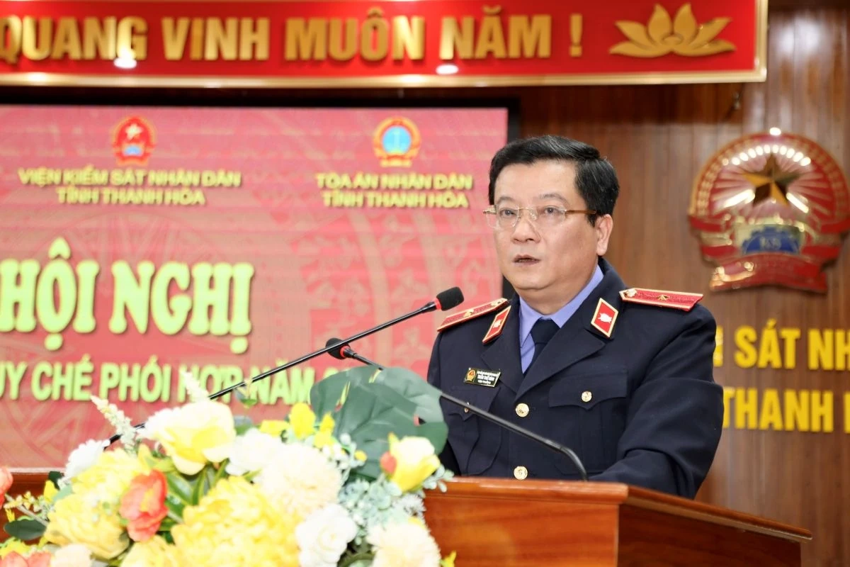 K&yacute; kết quy chế phối hợp giữa VKSND với TAND tỉnh, B&aacute;o v&agrave; Ph&aacute;t thanh, truyền h&igrave;nh Thanh H&oacute;a