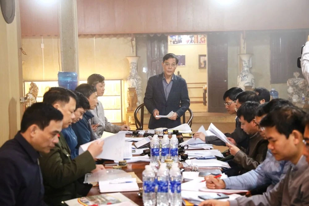 Tăng cường c&ocirc;ng t&aacute;c quản l&yacute; Di t&iacute;ch lịch sử - danh lam thắng cảnh Quốc gia Địa điểm khởi nghĩa B&agrave; Triệu