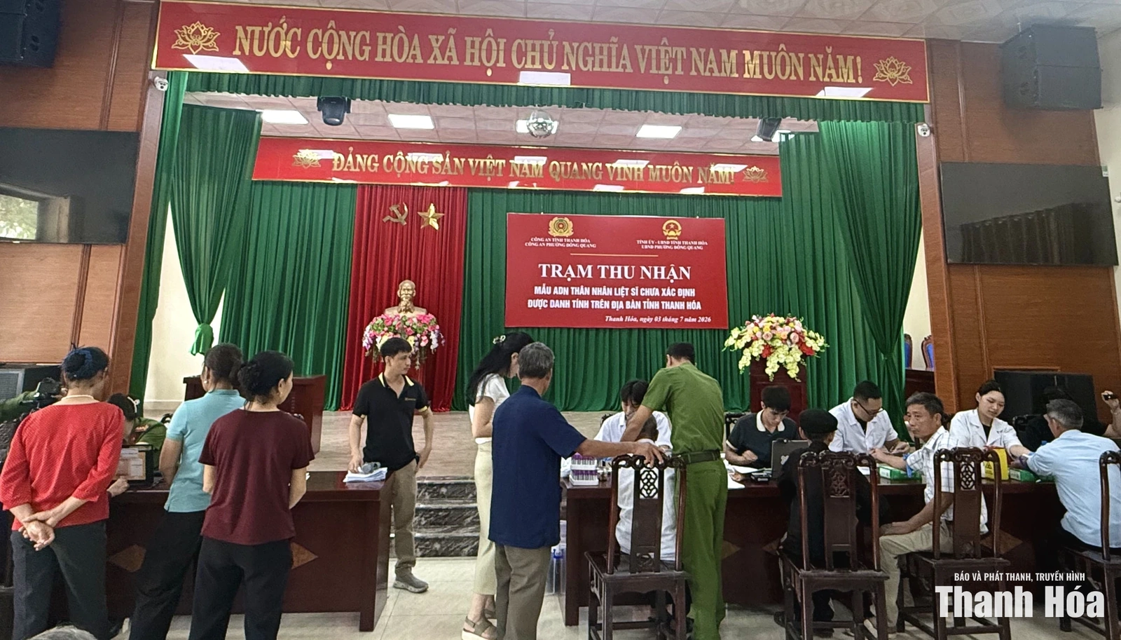 Quyết tâm hoàn thành thu nhận 100% mẫu ADN cho thân nhân liệt sĩ chưa xác định danh tính