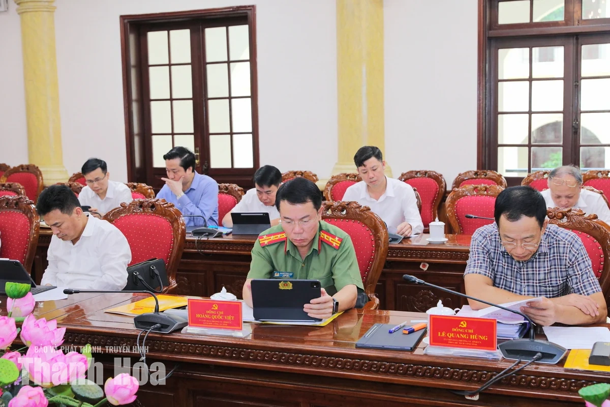 Ban Thường vụ Tỉnh ủy thống nhất nhiều chủ trương quan trọng tạo nền tảng cho giai đoạn phát triển mới của tỉnh