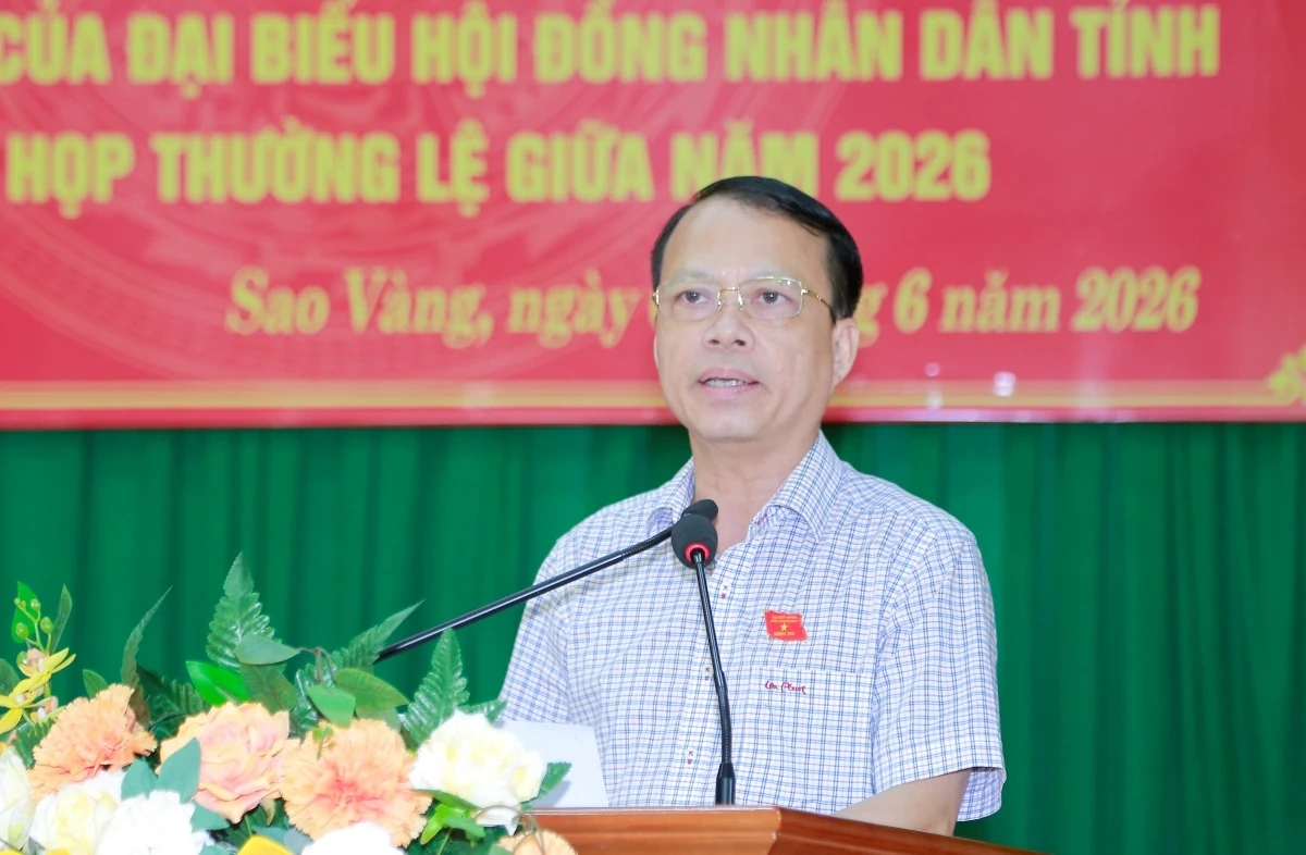Đại biểu HĐND tỉnh lắng nghe tâm tư, nguyện vọng cử tri trước kỳ họp thường lệ giữa năm 2026