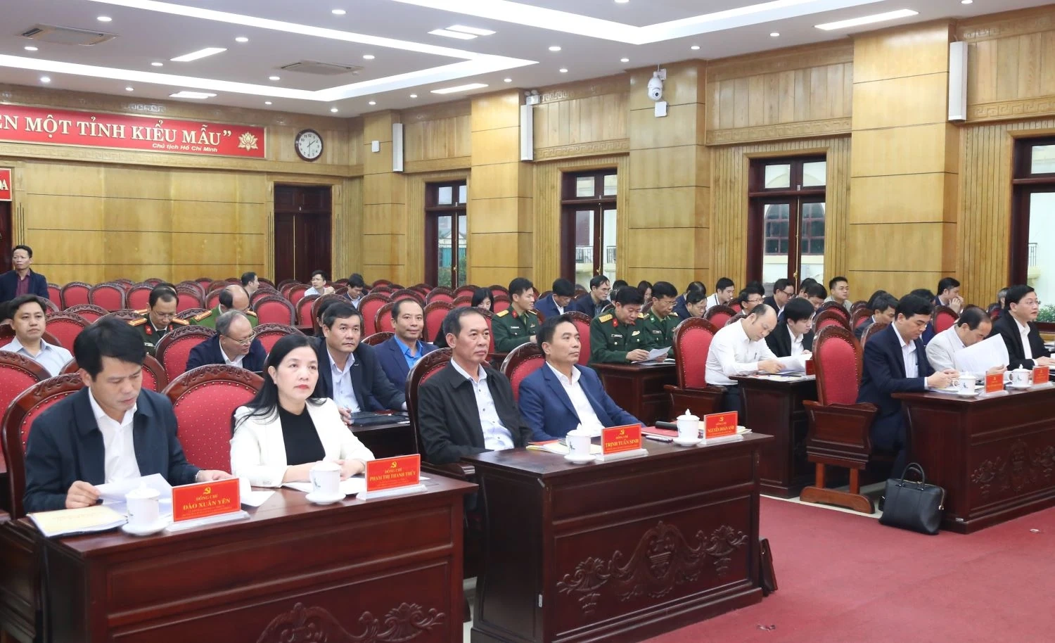 Tập trung thực hiện tốt c&aacute;c nhiệm vụ, y&ecirc;u cầu đặt ra của cuộc bầu cử ĐBQH kh&oacute;a XVI v&agrave; đại biểu HĐND c&aacute;c cấp, nhiệm kỳ 2026-2031