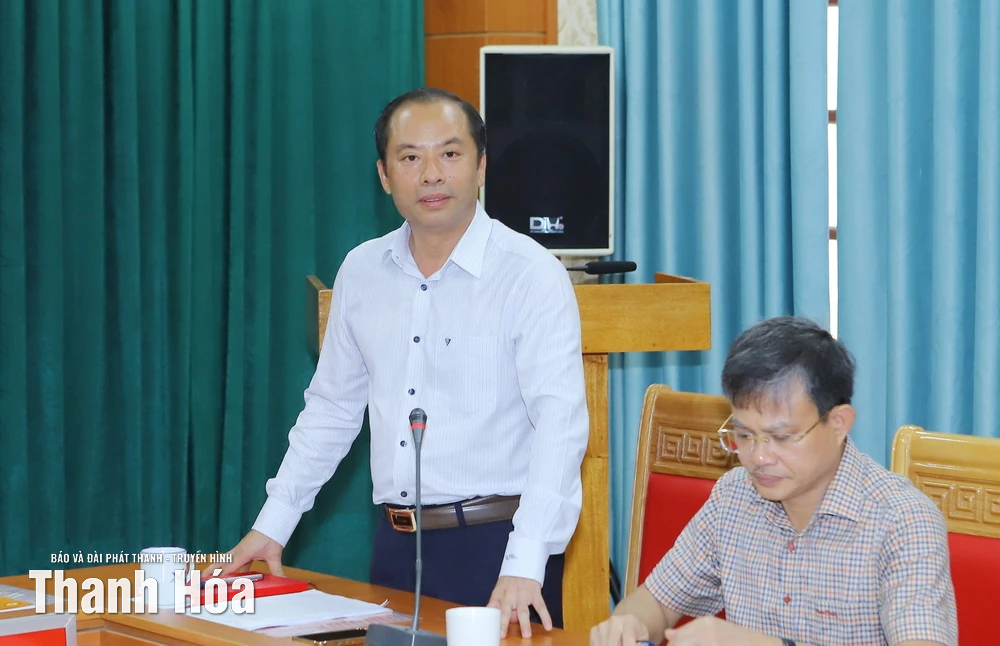 Bí thư Tỉnh ủy Nguyễn Doãn Anh thăm và làm việc với Trường Chính trị tỉnh Thanh Hóa