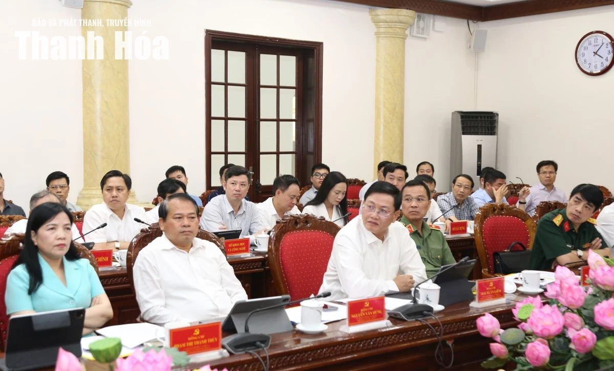 Thanh Hóa cần xây dựng kịch bản tăng trưởng 6 tháng cuối năm sát thực tiễn, khả thi