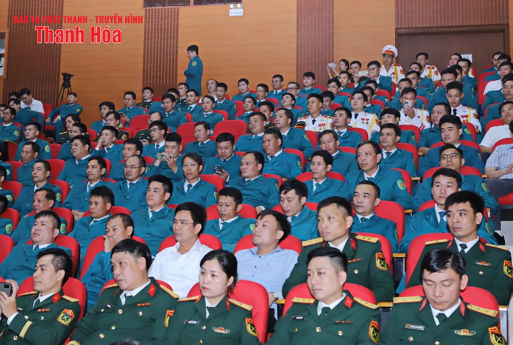 Kỷ niệm 80 năm Ngày truyền thống Lực lượng vũ trang tỉnh Thanh Hóa và đón nhận Huân chương Bảo vệ Tổ quốc hạng Nhất