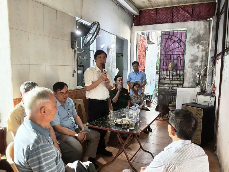 Khởi công xây dựng nhà ở cho con đẻ của người hoạt động kháng chiến bị nhiễm chất độc hóa học