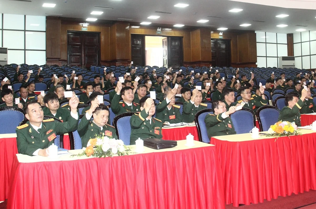 Đại hội đại biểu Hội Cựu chiến binh tỉnh lần thứ VIII ho&agrave;n th&agrave;nh phi&ecirc;n thứ nhất