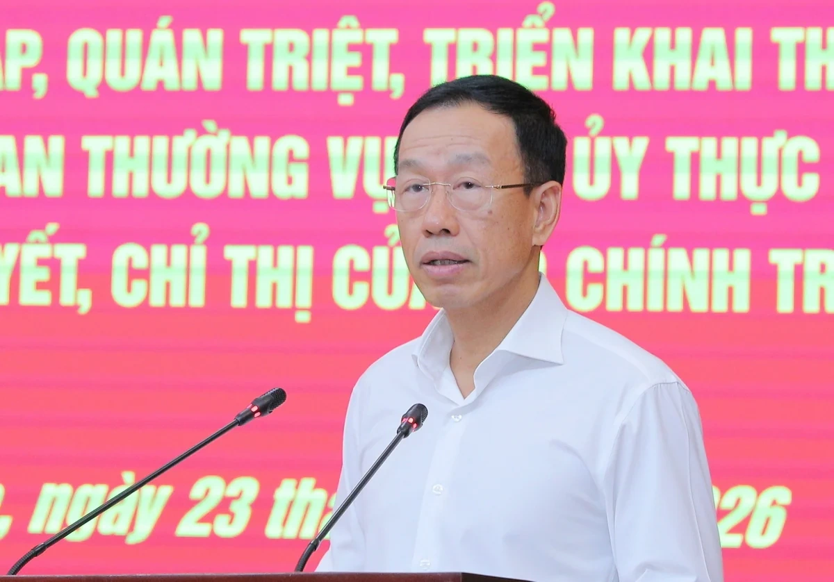 Quán triệt, triển khai kế hoạch của Ban Thường vụ Tỉnh ủy thực hiện các nghị quyết, chỉ thị của Bộ Chính trị