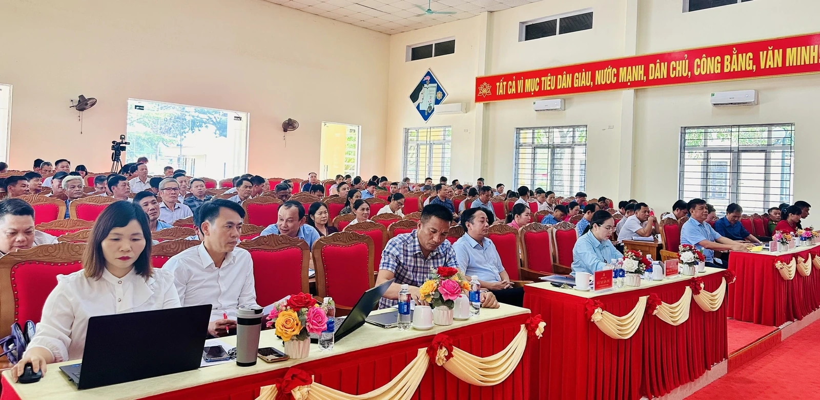 Xã Sao Vàng sơ kết 1 năm thực hiện chính quyền địa phương 2 cấp