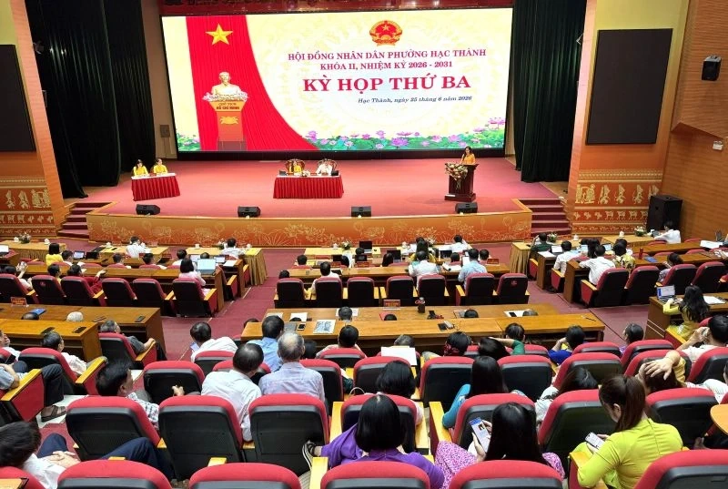 Kỳ họp thứ Ba, HĐND phường Hạc Thành khóa II, nhiệm kỳ 2026-2031