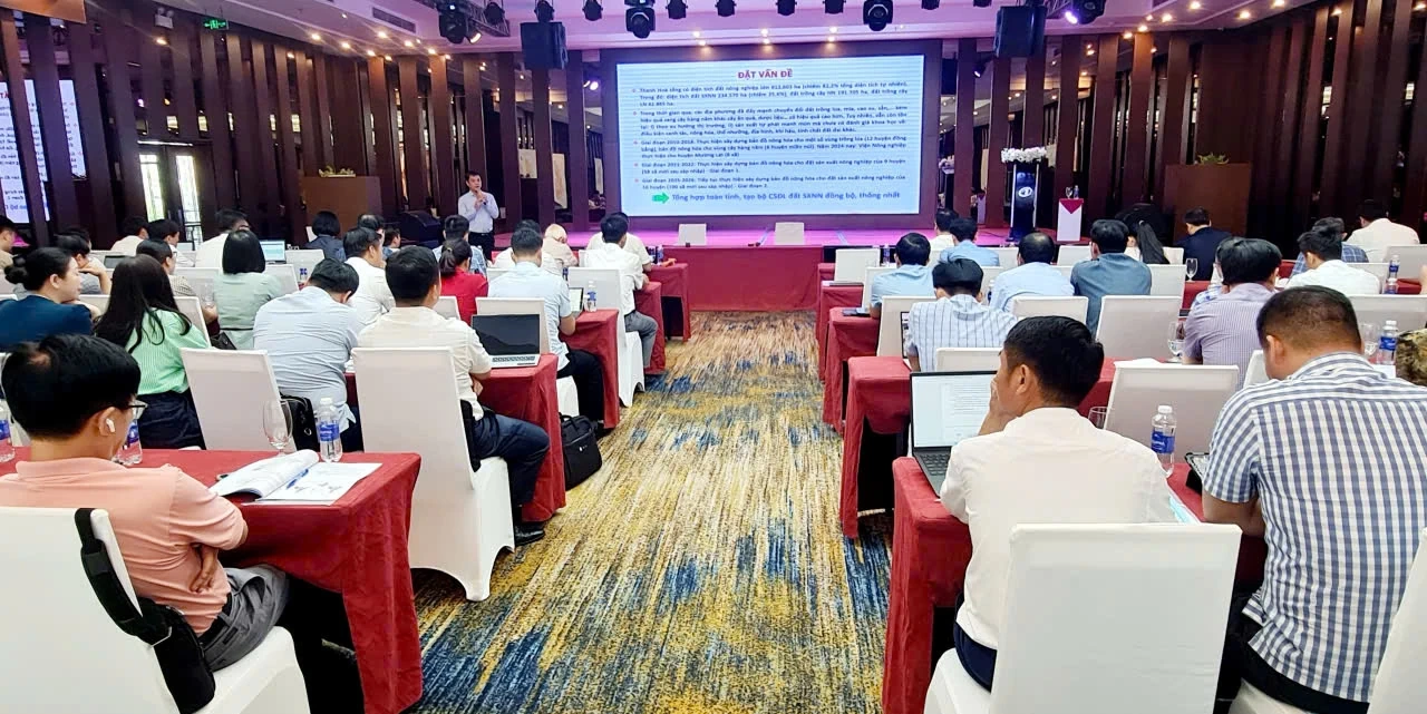Xây dựng bản đồ nông hóa, thúc đẩy chuyển đổi số nông nghiệp