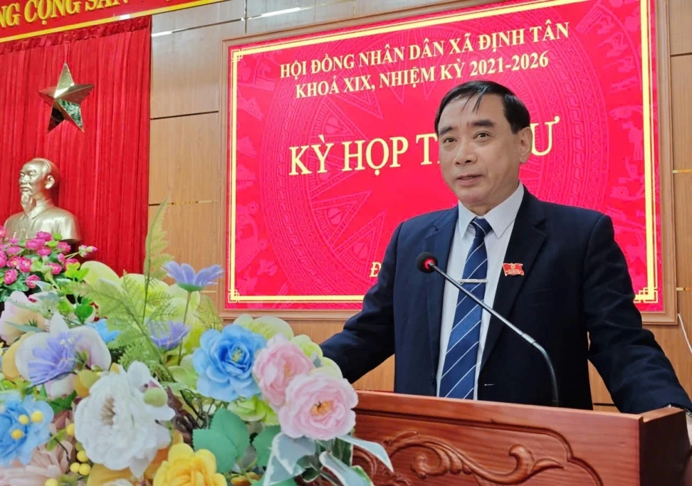 Năm 2025, x&atilde; Định T&acirc;n c&oacute; 23/23 chỉ ti&ecirc;u chủ yếu đạt v&agrave; vượt kế hoạch