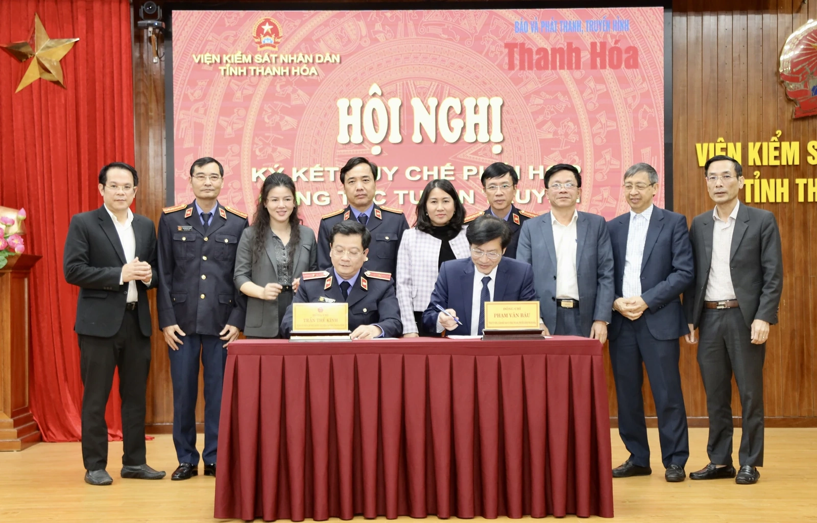 K&yacute; kết quy chế phối hợp giữa VKSND với TAND tỉnh, B&aacute;o v&agrave; Ph&aacute;t thanh, truyền h&igrave;nh Thanh H&oacute;a