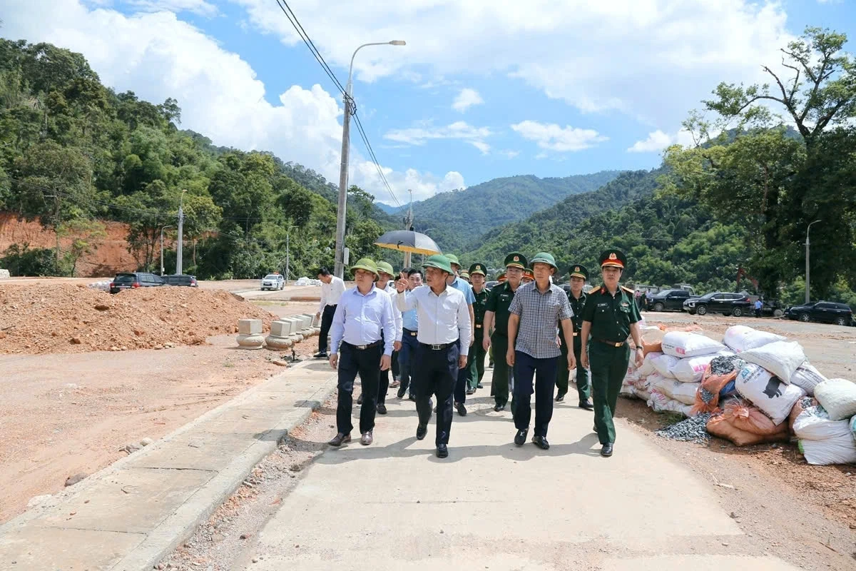 Bí thư Tỉnh ủy Lê Đức Thái thăm, làm việc tại 5 xã miền núi
