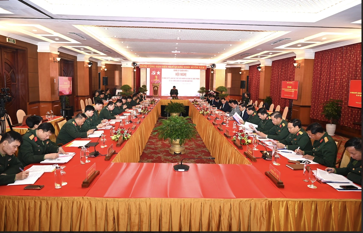 Đảng ủy Qu&acirc;n khu 4 ra Nghị quyết l&atilde;nh đạo thực hiện nhiệm vụ Qu&acirc;n sự, Quốc ph&ograve;ng v&agrave; x&acirc;y dựng Đảng năm 2026