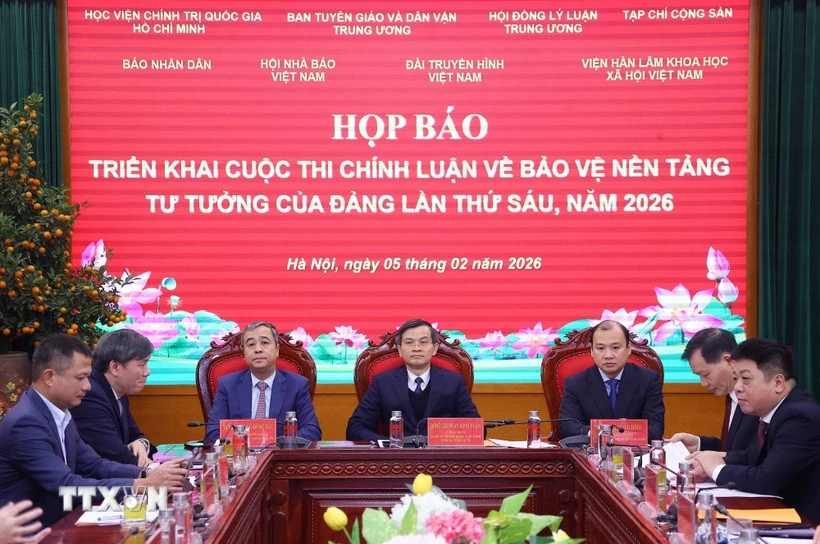 Ph&aacute;t động Cuộc thi ch&iacute;nh luận về bảo vệ nền tảng tư tưởng của Đảng năm 2026