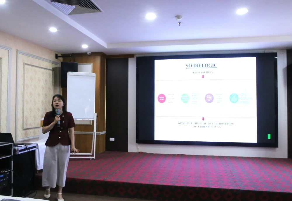 Tập huấn cho các Hợp tác xã vùng bị ảnh hưởng bởi bão lũ