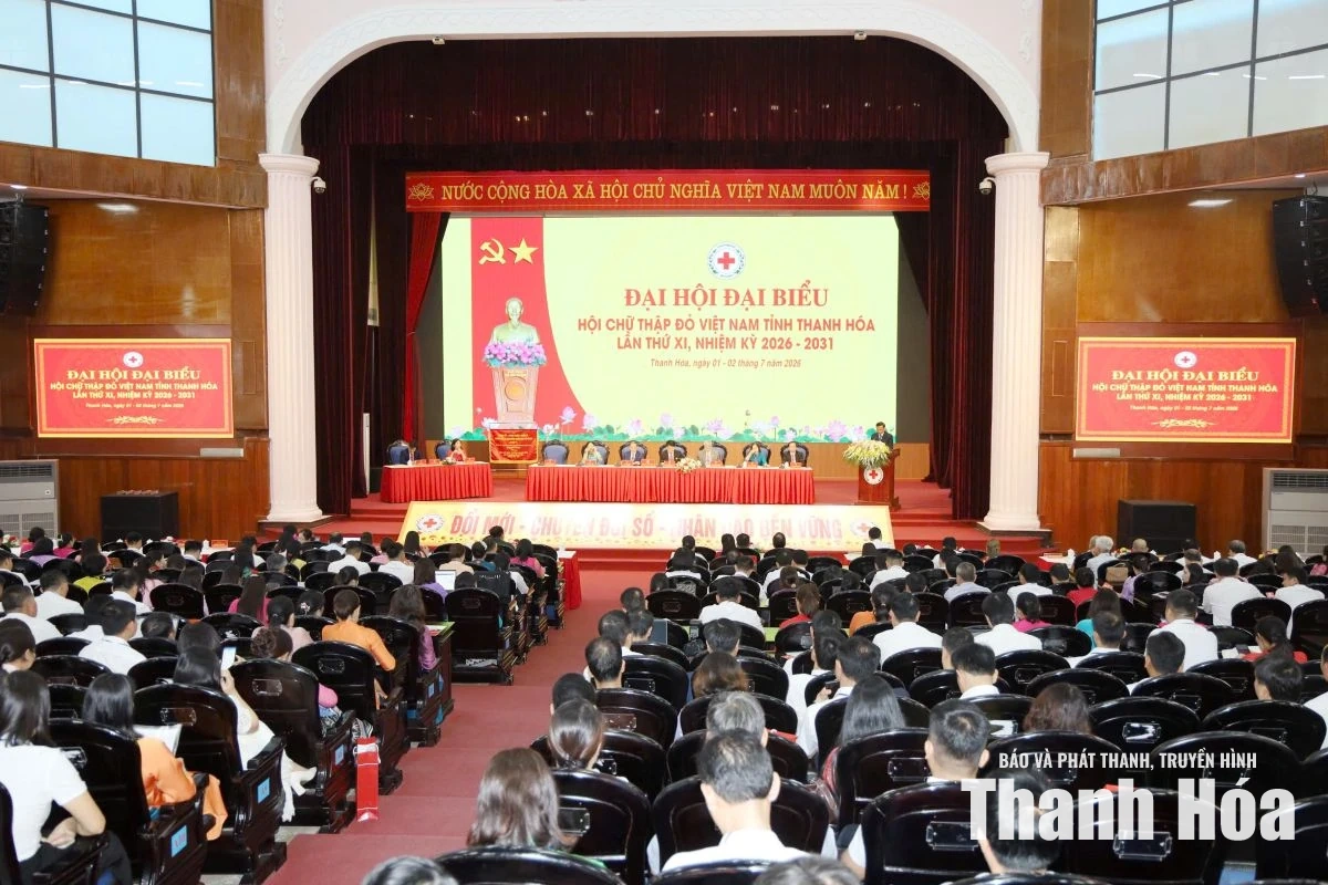 Phiên thứ nhất, Đại hội đại biểu Hội Chữ thập đỏ tỉnh Thanh Hóa lần thứ XI, nhiệm kỳ 2026-2031