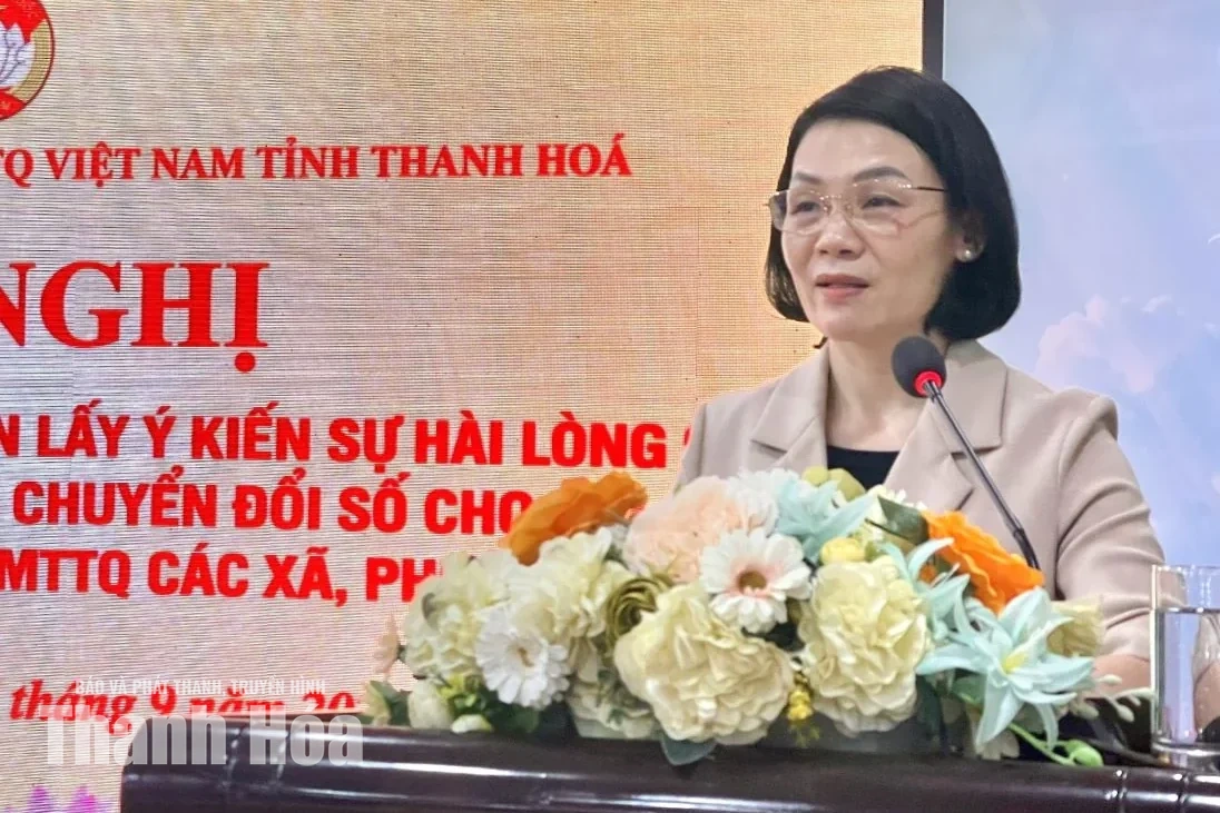 Ứng dụng chuyển đổi số trong lấy ý kiến về sự hài lòng của người dân