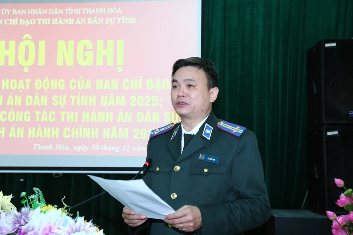 Tập trung lãnh đạo, chỉ đạo giải quyết dứt điểm các vụ việc có điều kiện thi hành án