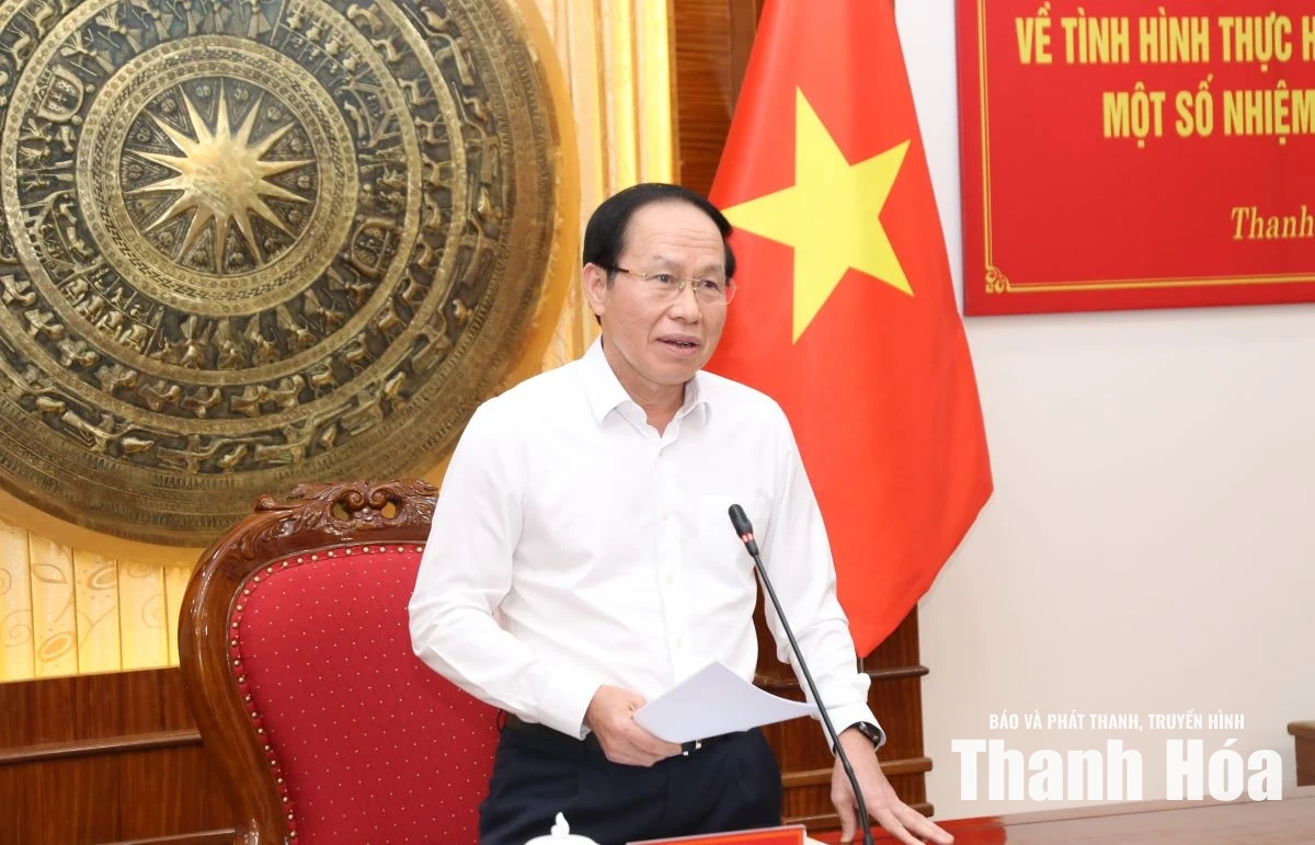 Thanh Hóa cần xây dựng kịch bản tăng trưởng 6 tháng cuối năm sát thực tiễn, khả thi