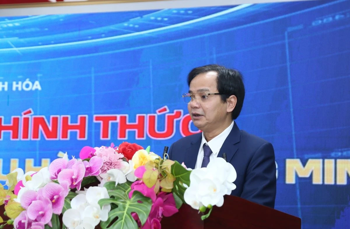 Chính thức vận hành Trung tâm giám sát, điều hành thông minh tỉnh Thanh Hóa