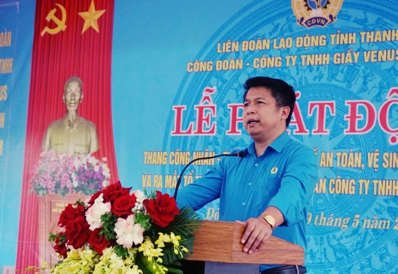 Công ty TNHH Giầy Venus Việt Nam phát động “Tháng Công nhân”