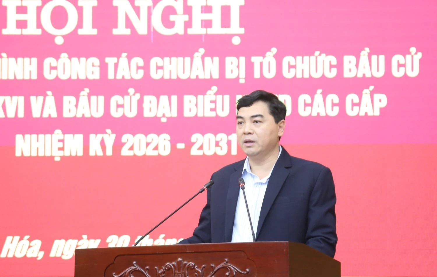 Tập trung thực hiện tốt c&aacute;c nhiệm vụ, y&ecirc;u cầu đặt ra của cuộc bầu cử ĐBQH kh&oacute;a XVI v&agrave; đại biểu HĐND c&aacute;c cấp, nhiệm kỳ 2026-2031