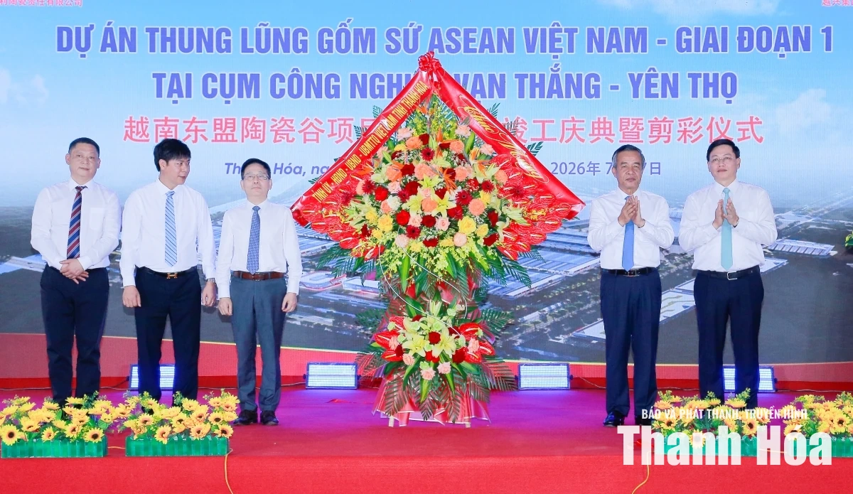 Khánh thành dự án Thung lũng Gốm sứ Asean Việt Nam giai đoạn I
