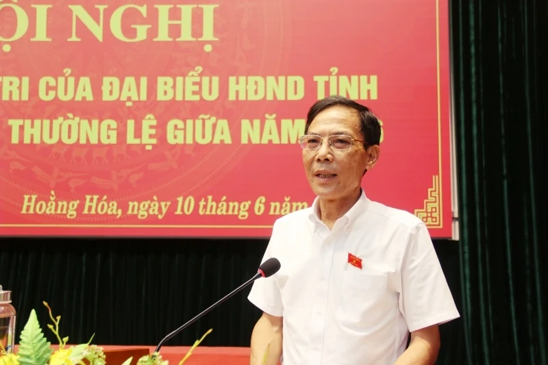 Cử tri xã Hoằng Hóa kiến nghị quy hoạch đô thị và một số chế độ, chính sách đặc thù