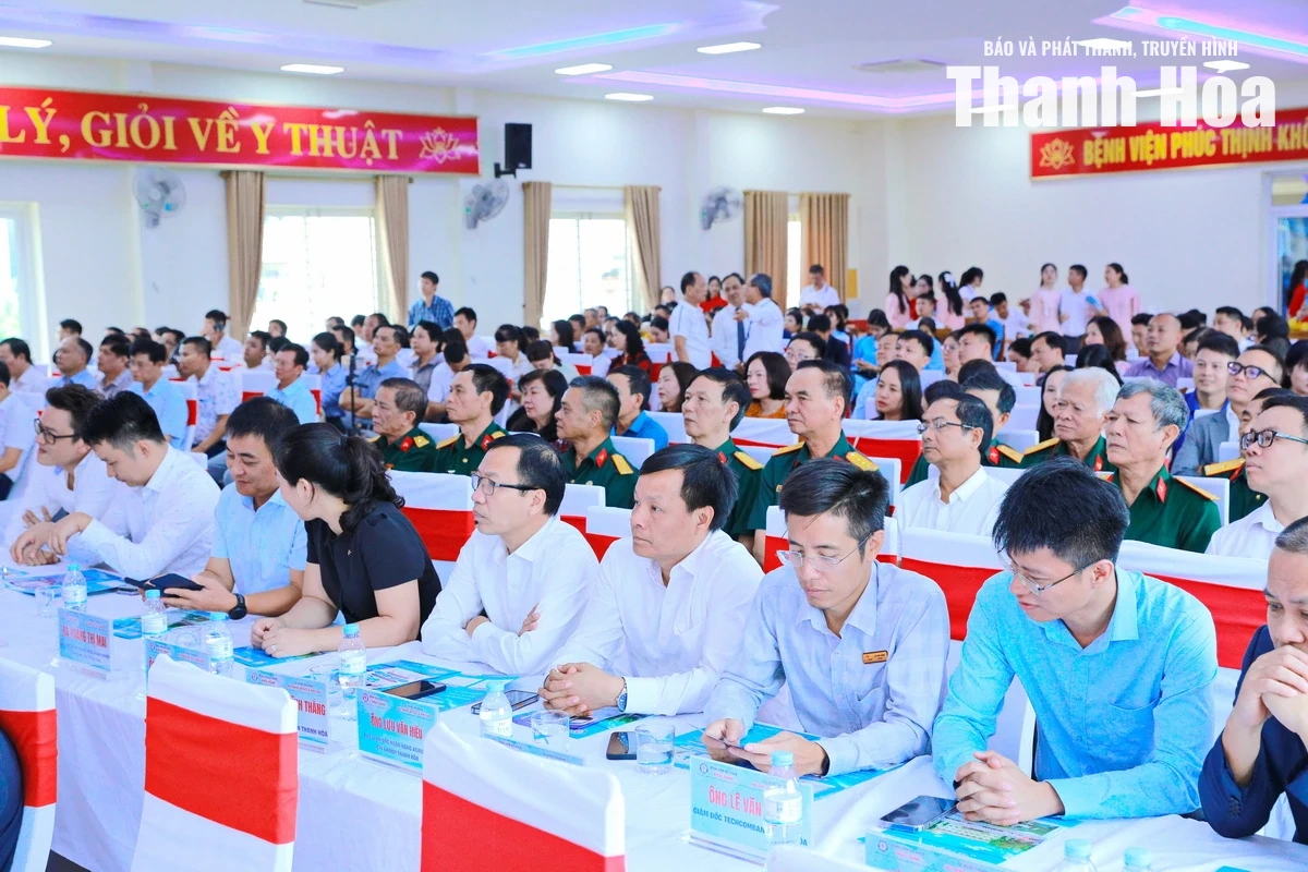 Bí thư Tỉnh ủy Lê Đức Thái dự lễ khai trương hệ thống chẩn đoán hình ảnh công nghệ cao tại Bệnh viện Đa khoa Phúc Thịnh
