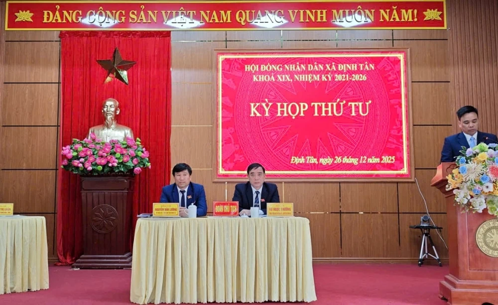 Năm 2025, x&atilde; Định T&acirc;n c&oacute; 23/23 chỉ ti&ecirc;u chủ yếu đạt v&agrave; vượt kế hoạch