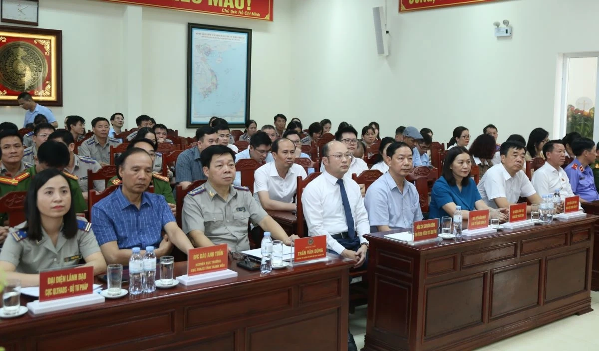 Đồng chí Lê Viết Tám được bổ nhiệm làm Phó Trưởng Thi hành án dân sự tỉnh Thanh Hóa