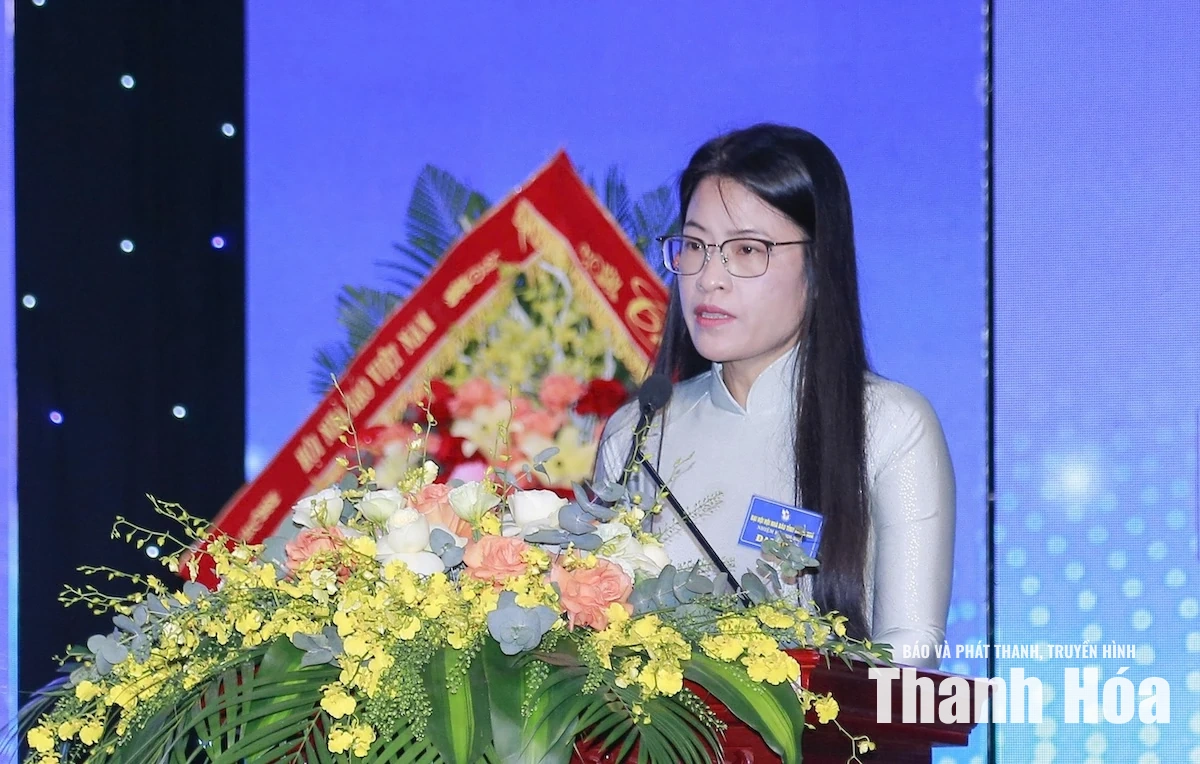 Đại hội Hội Nhà báo tỉnh Thanh Hóa lần thứ VII, nhiệm kỳ 2026-2031 thành công tốt đẹp