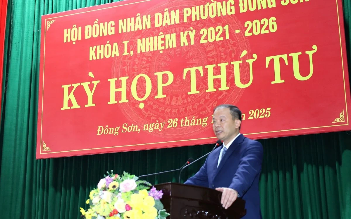 Phường Đ&ocirc;ng Sơn đề ra nhiều chỉ ti&ecirc;u về kinh tế - x&atilde; hội trong năm 2026