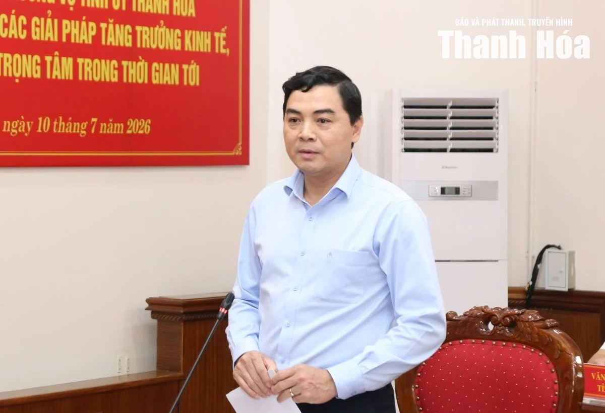 Thanh Hóa cần xây dựng kịch bản tăng trưởng 6 tháng cuối năm sát thực tiễn, khả thi