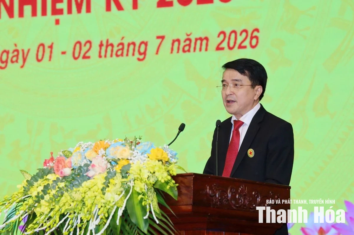 Phiên thứ nhất, Đại hội đại biểu Hội Chữ thập đỏ tỉnh Thanh Hóa lần thứ XI, nhiệm kỳ 2026-2031