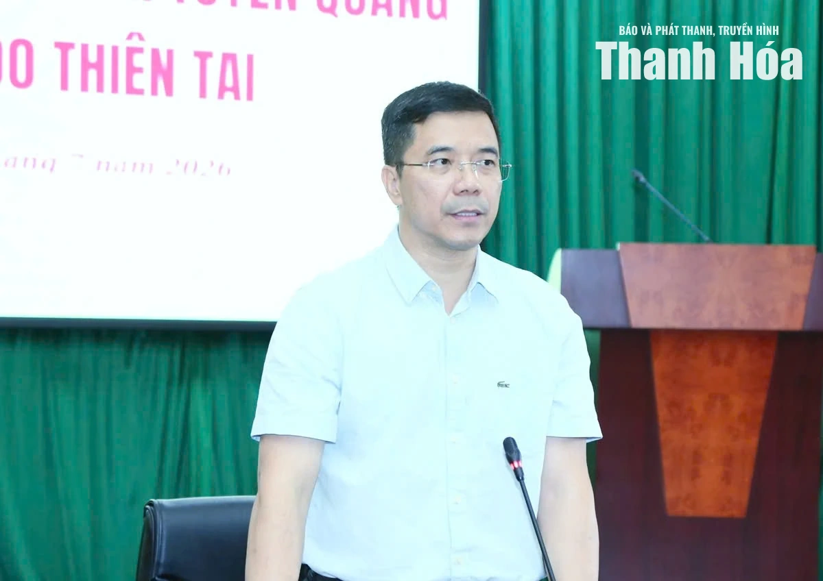 Thanh Hóa hỗ trợ 500 triệu đồng giúp người dân tỉnh Tuyên Quang khắc phục hậu quả thiên tai