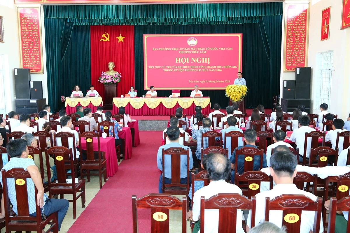 Tập trung giải quyết thấu đáo các ý kiến, kiến nghị của cử tri