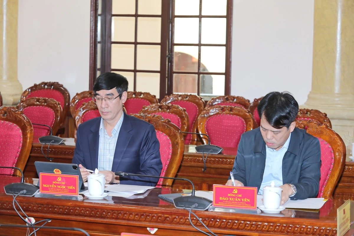 Các ban Đảng Tỉnh ủy nâng cao chất lượng tham mưu, đáp ứng yêu cầu nhiệm vụ trong giai đoạn mới