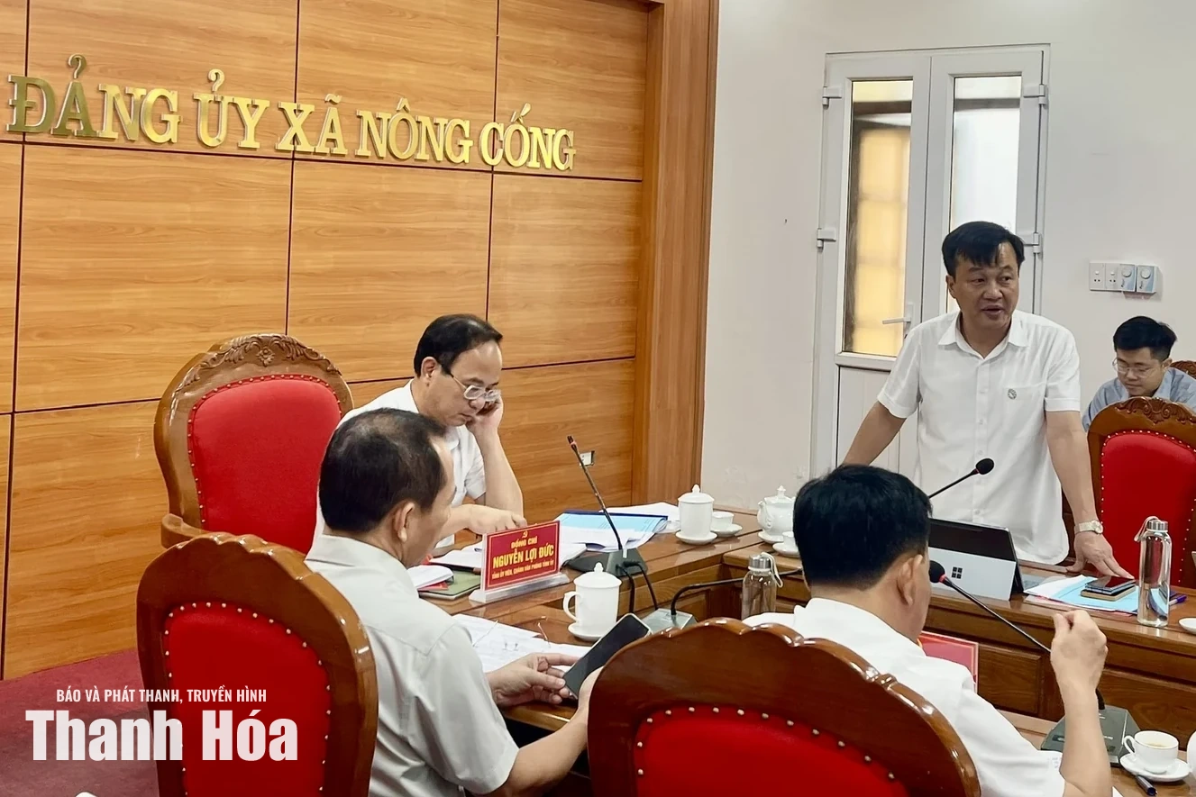 Tập trung tháo gỡ vướng mắc, thúc đẩy tiến độ các nhiệm vụ trọng tâm