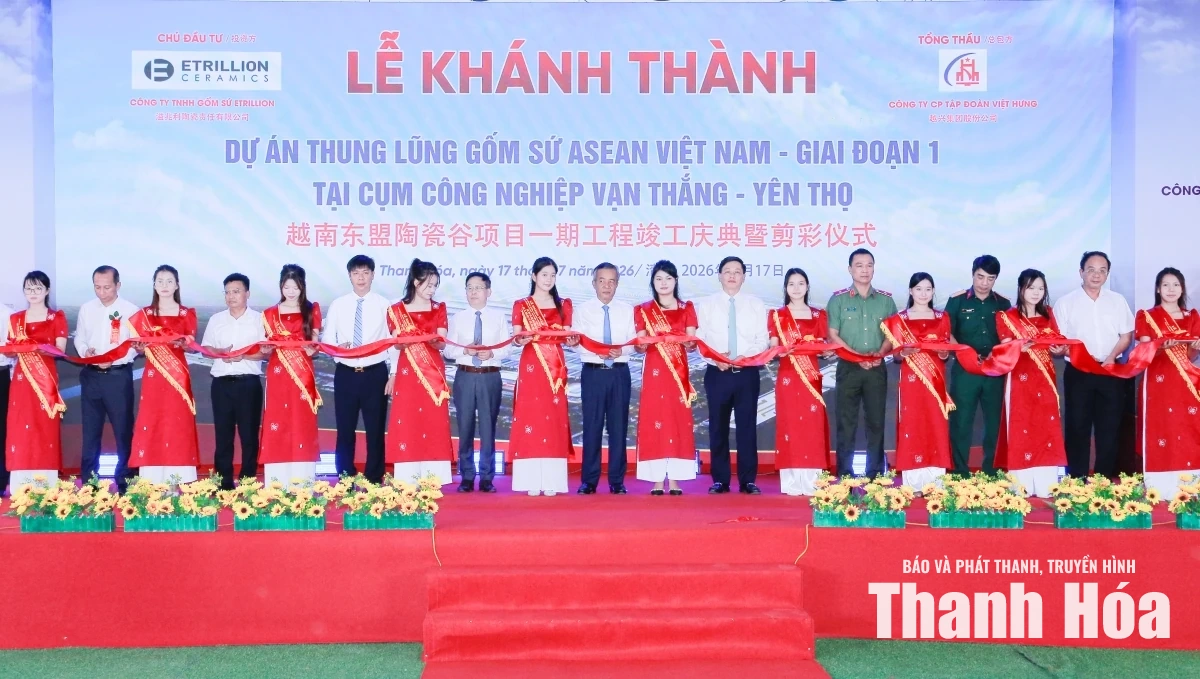 Khánh thành dự án Thung lũng Gốm sứ Asean Việt Nam giai đoạn I