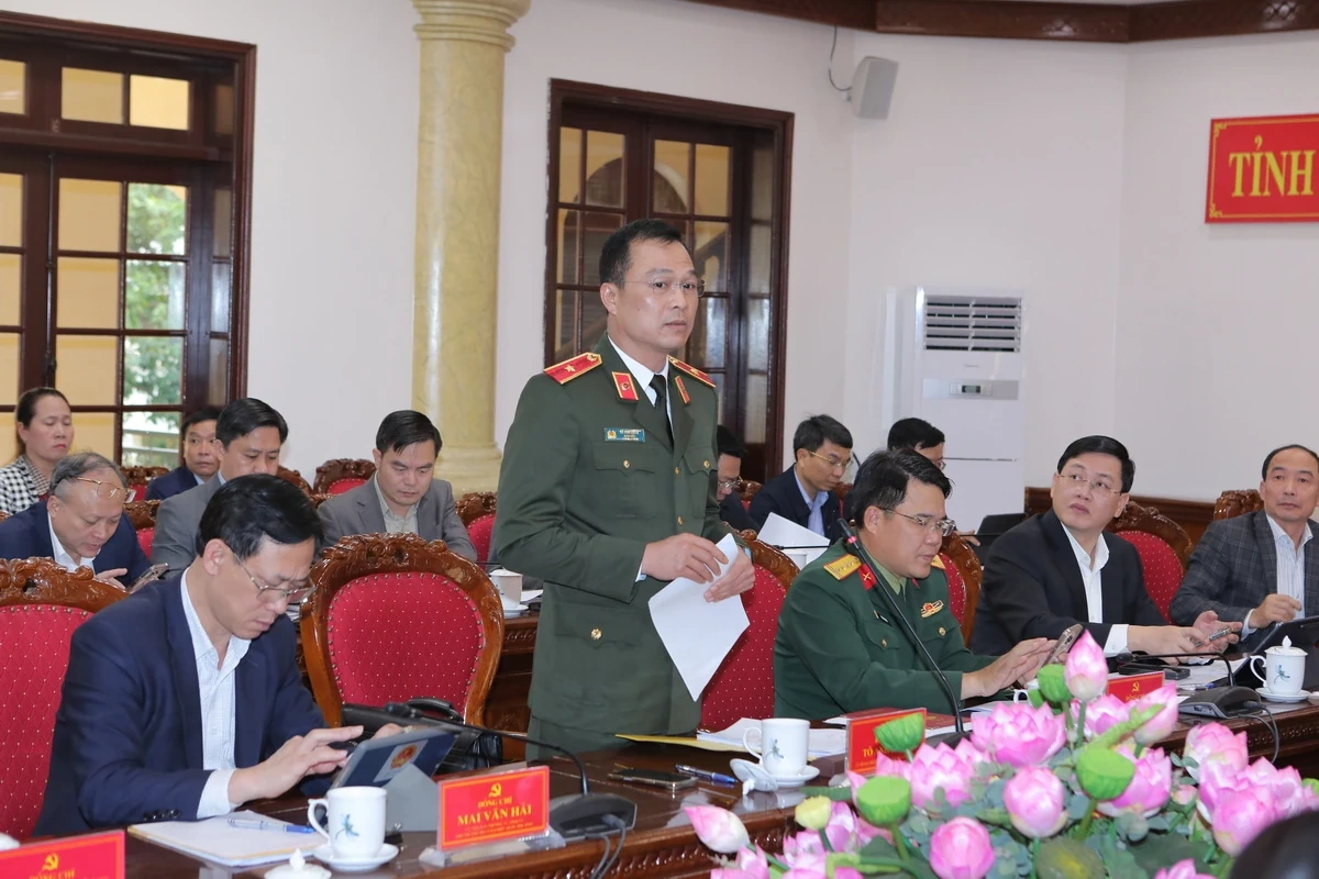 Ban Thường vụ Tỉnh ủy thảo luận c&aacute;c nội dung li&ecirc;n quan trực tiếp đến việc thực hiện nhiệm vụ năm 2026