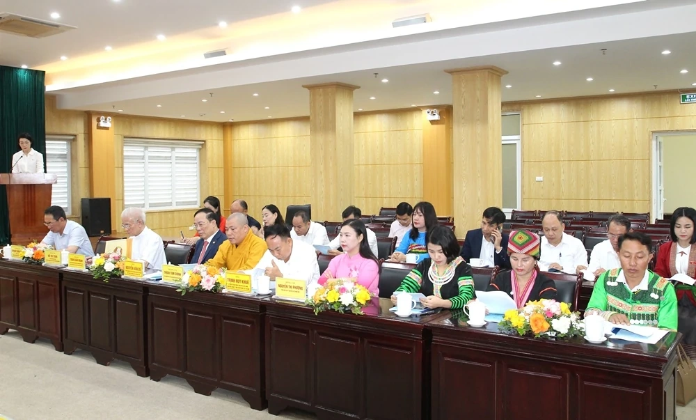 Gặp mặt 22 đại biểu dự Đại hội đại biểu toàn quốc MTTQ Việt Nam lần thứ XI